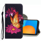 Coloured Drawing Pattern Leather Phone Case