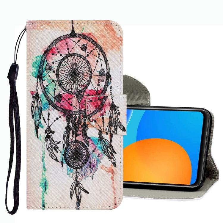 Coloured Drawing Pattern Leather Phone Case