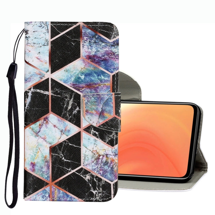 Coloured Drawing Pattern Leather Phone Case