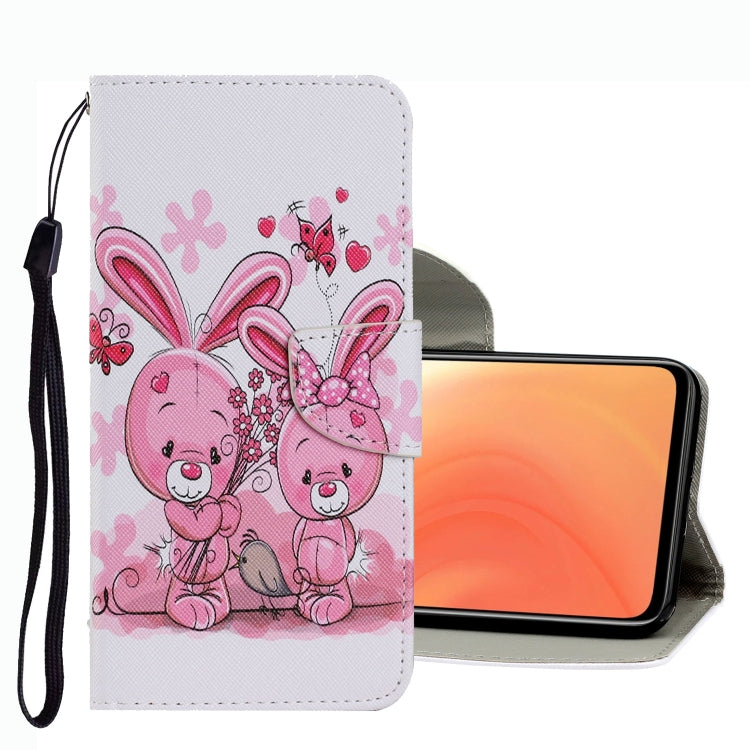 Coloured Drawing Pattern Leather Phone Case