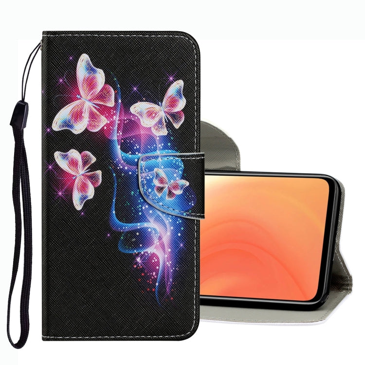 Coloured Drawing Pattern Leather Phone Case