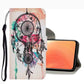 Coloured Drawing Pattern Leather Phone Case