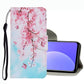 Coloured Drawing Pattern Leather Phone Case