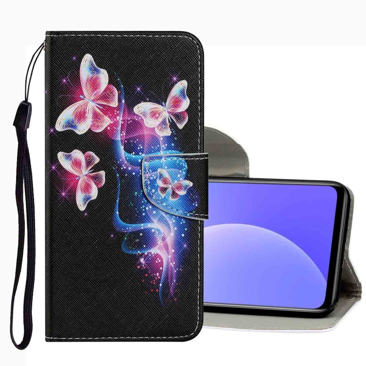 Coloured Drawing Pattern Leather Phone Case