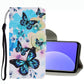Coloured Drawing Pattern Leather Phone Case