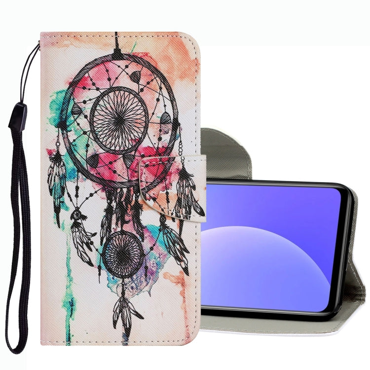 Coloured Drawing Pattern Leather Phone Case