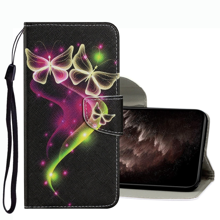 Coloured Drawing Pattern Leather Phone Case