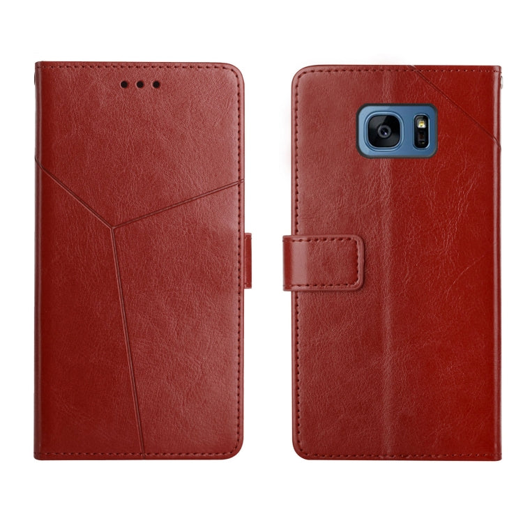 Y Stitching Horizontal Flip Leather Phone Case, For Samsung Galaxy A03S, For Samsung Galaxy J2 Prime, For Samsung Galaxy Note 8, For Samsung Galaxy S7, For Samsung Galaxy S7 Edge, For Samsung Galaxy S8, For Samsung Galaxy S8+���������������������������...