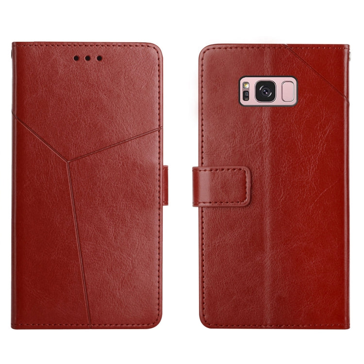 Y Stitching Horizontal Flip Leather Phone Case, For Samsung Galaxy A03S, For Samsung Galaxy J2 Prime, For Samsung Galaxy Note 8, For Samsung Galaxy S7, For Samsung Galaxy S7 Edge, For Samsung Galaxy S8, For Samsung Galaxy S8+���������������������������...