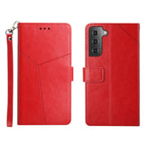 Y Stitching Horizontal Flip Leather Phone Case, For Samsung Galaxy S22, For Samsung Galaxy S22+, For Samsung Galaxy S22 Ultra