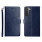Y Stitching Horizontal Flip Leather Phone Case, For Samsung Galaxy S22, For Samsung Galaxy S22+, For Samsung Galaxy S22 Ultra