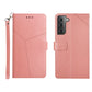 Y Stitching Horizontal Flip Leather Phone Case, For Samsung Galaxy S22, For Samsung Galaxy S22+, For Samsung Galaxy S22 Ultra