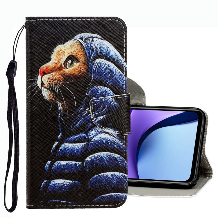 3D Colored Drawing Leather Phone Case