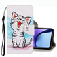 3D Colored Drawing Leather Phone Case
