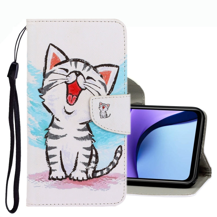 3D Colored Drawing Leather Phone Case