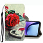 3D Colored Drawing Leather Phone Case