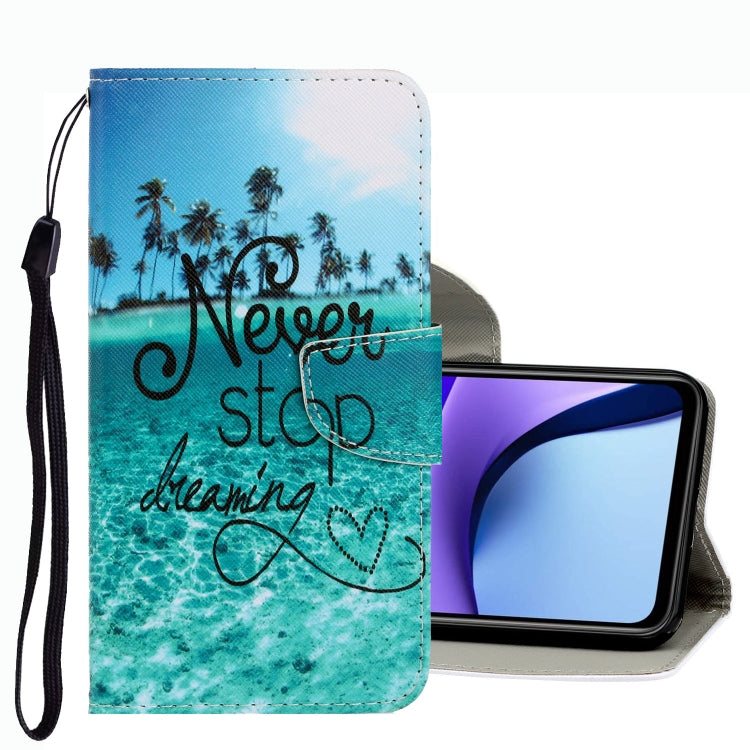 3D Colored Drawing Leather Phone Case