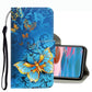 3D Colored Drawing Leather Phone Case