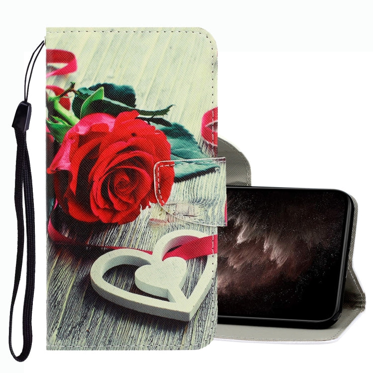 3D Colored Drawing Leather Phone Case
