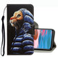 3D Colored Drawing Leather Phone Case