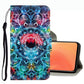 3D Colored Drawing Leather Phone Case