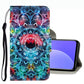 3D Colored Drawing Leather Phone Case