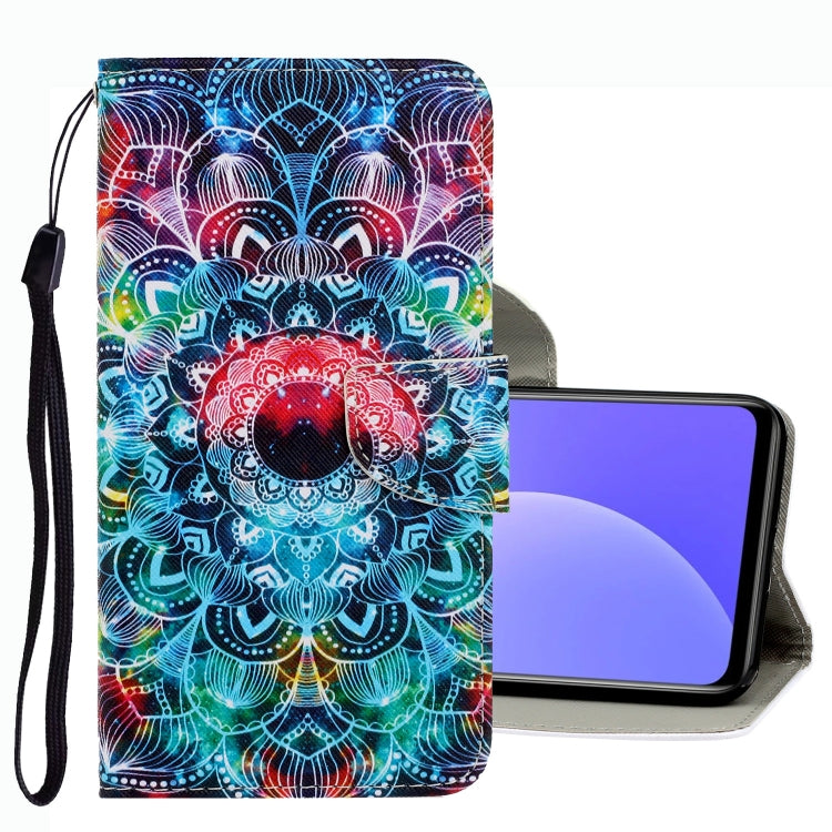 3D Colored Drawing Leather Phone Case