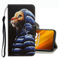 3D Colored Drawing Leather Phone Case
