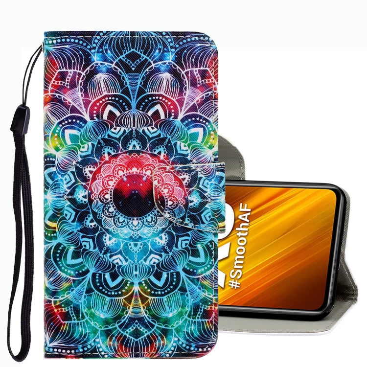 3D Colored Drawing Leather Phone Case