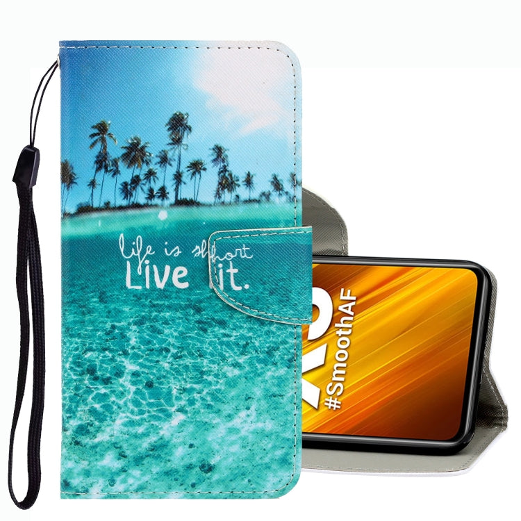 3D Colored Drawing Leather Phone Case