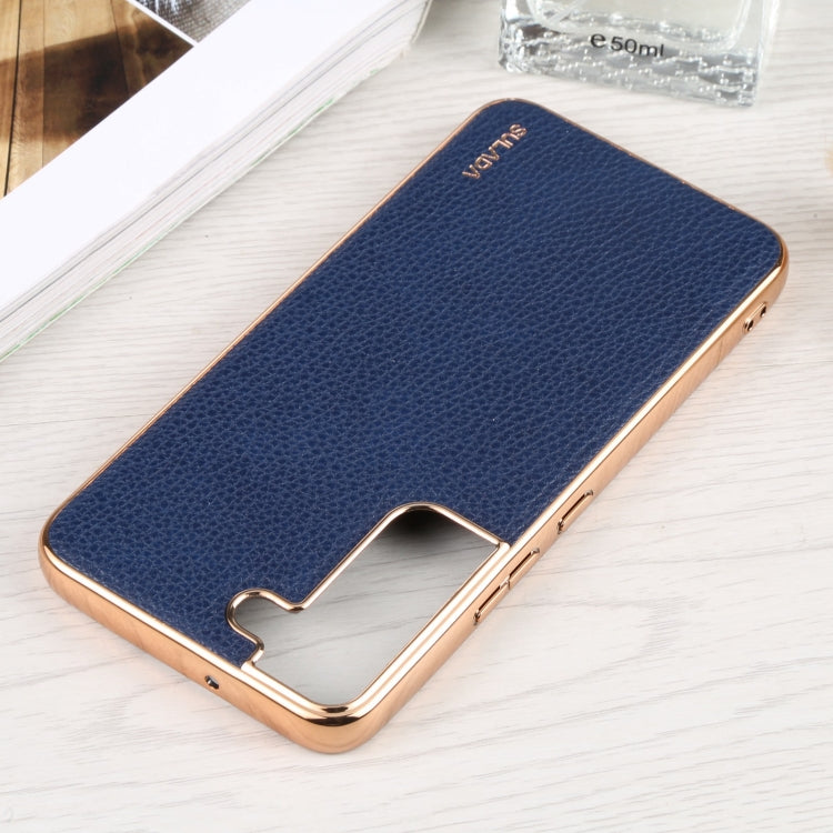 SULADA Shockproof TPU + Handmade Leather Phone Case, For Samsung Galaxy S22 5G, For Samsung Galaxy S22 Ultra 5G, For Samsung Galaxy S22+ 5G