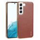 SULADA Shockproof TPU + Handmade Leather Phone Case, For Samsung Galaxy S22 5G, For Samsung Galaxy S22 Ultra 5G, For Samsung Galaxy S22+ 5G