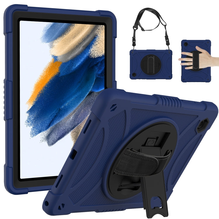 Rotary Grab Silicone + PC Tablet Case, For Samsung Galaxy Tab A8 10.5 2021