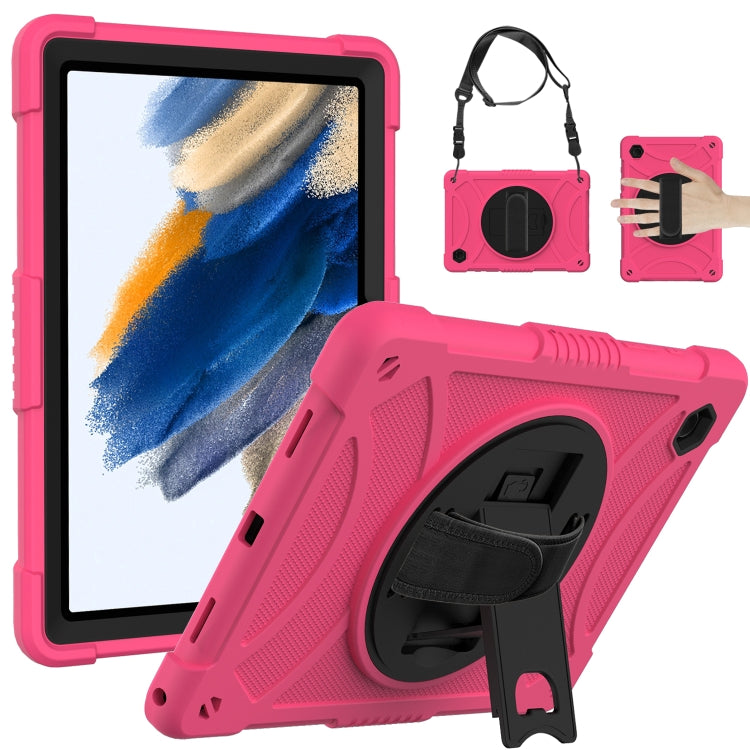 Rotary Grab Silicone + PC Tablet Case, For Samsung Galaxy Tab A8 10.5 2021