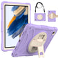 Rotary Grab Silicone + PC Tablet Case, For Samsung Galaxy Tab A8 10.5 2021