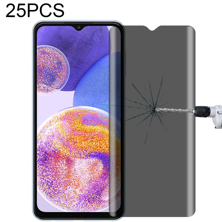 25 PCS Full Cover Anti-peeping Tempered Glass Film, For Samsung Galaxy A73 5G(25 PCS), For Samsung Galaxy A23(25 PCS), For Samsung Galaxy A22 4G(25 PCS), For Samsung Galaxy A22 5G(25 PCS), For Samsung Galaxy A13 5G(25 PCS)������������������������������...