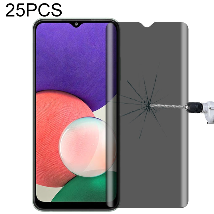 25 PCS Full Cover Anti-peeping Tempered Glass Film, For Samsung Galaxy A73 5G(25 PCS), For Samsung Galaxy A23(25 PCS), For Samsung Galaxy A22 4G(25 PCS), For Samsung Galaxy A22 5G(25 PCS), For Samsung Galaxy A13 5G(25 PCS)������������������������������...