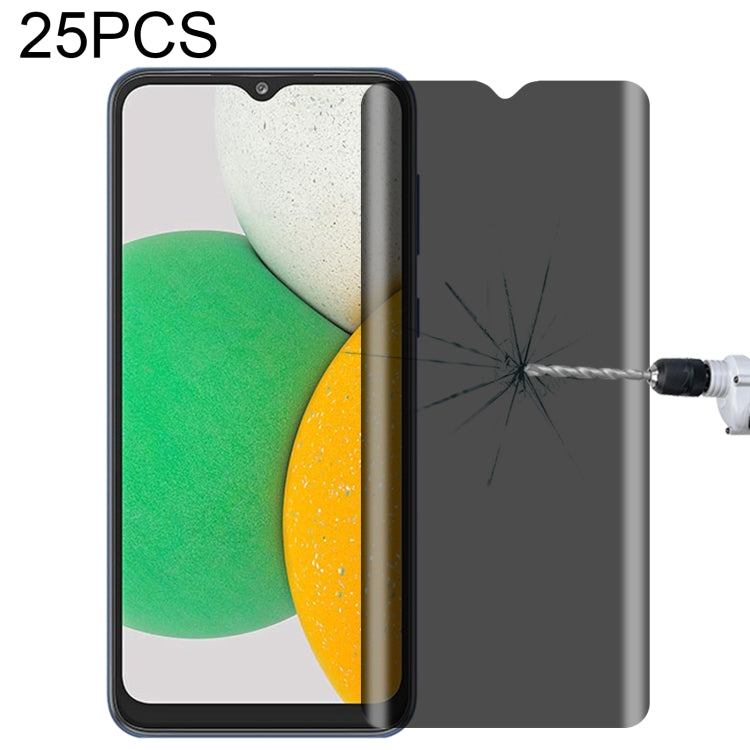 25 PCS Full Cover Anti-peeping Tempered Glass Film, For Samsung Galaxy A73 5G(25 PCS), For Samsung Galaxy A23(25 PCS), For Samsung Galaxy A22 4G(25 PCS), For Samsung Galaxy A22 5G(25 PCS), For Samsung Galaxy A13 5G(25 PCS)������������������������������...
