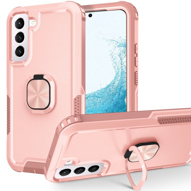 3 in 1 Ring Holder PC + TPU Phone Case, For Samsung Galaxy S22 5G, For Samsung Galaxy S22+ 5G, For Samsung Galaxy S22 Ultra 5G, For Samsung Galaxy S21 5G, For Samsung Galaxy S21+ 5G, For Samsung Galaxy S21 FE 5G, For Samsung Galaxy A53�����������������...