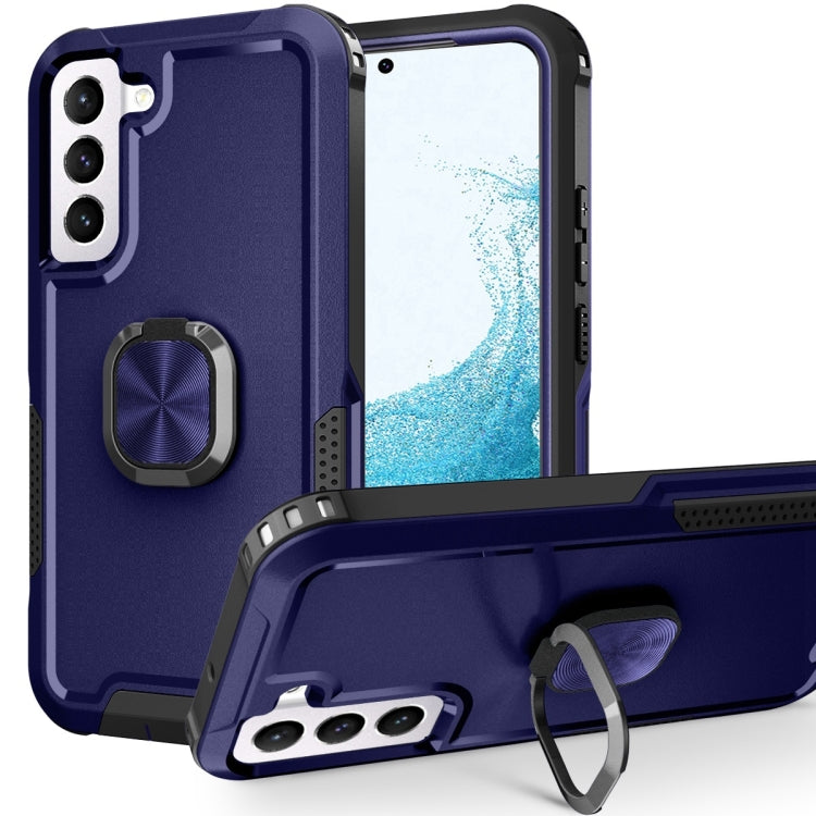3 in 1 Ring Holder PC + TPU Phone Case, For Samsung Galaxy S22 5G, For Samsung Galaxy S22+ 5G, For Samsung Galaxy S22 Ultra 5G, For Samsung Galaxy S21 5G, For Samsung Galaxy S21+ 5G, For Samsung Galaxy S21 FE 5G, For Samsung Galaxy A53�����������������...