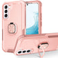3 in 1 Ring Holder PC + TPU Phone Case, For Samsung Galaxy S22 5G, For Samsung Galaxy S22+ 5G, For Samsung Galaxy S22 Ultra 5G, For Samsung Galaxy S21 5G, For Samsung Galaxy S21+ 5G, For Samsung Galaxy S21 FE 5G, For Samsung Galaxy A53�����������������...