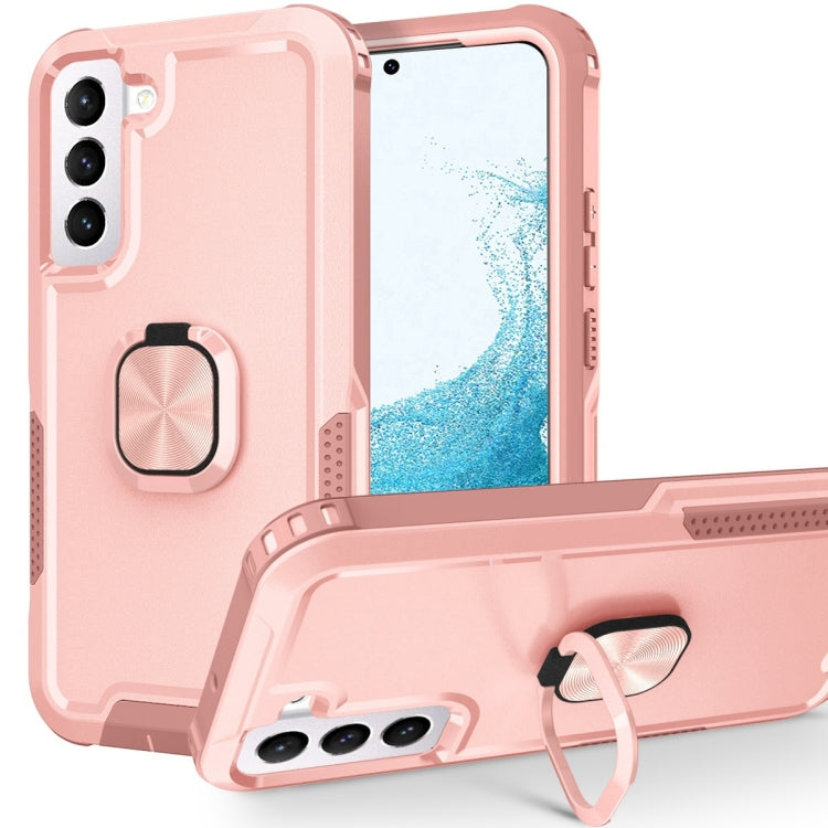 3 in 1 Ring Holder PC + TPU Phone Case, For Samsung Galaxy S22 5G, For Samsung Galaxy S22+ 5G, For Samsung Galaxy S22 Ultra 5G, For Samsung Galaxy S21 5G, For Samsung Galaxy S21+ 5G, For Samsung Galaxy S21 FE 5G, For Samsung Galaxy A53�����������������...