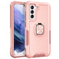 3 in 1 Ring Holder PC + TPU Phone Case, For Samsung Galaxy S22 5G, For Samsung Galaxy S22+ 5G, For Samsung Galaxy S22 Ultra 5G, For Samsung Galaxy S21 5G, For Samsung Galaxy S21+ 5G, For Samsung Galaxy S21 FE 5G, For Samsung Galaxy A53�����������������...