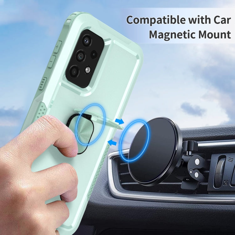 3 in 1 Ring Holder PC + TPU Phone Case, For Samsung Galaxy A33 5G, For Google Pixel 6, For Motorola Moto G Pure