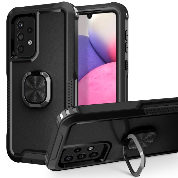 3 in 1 Ring Holder PC + TPU Phone Case, For Samsung Galaxy A33 5G, For Google Pixel 6, For Motorola Moto G Pure