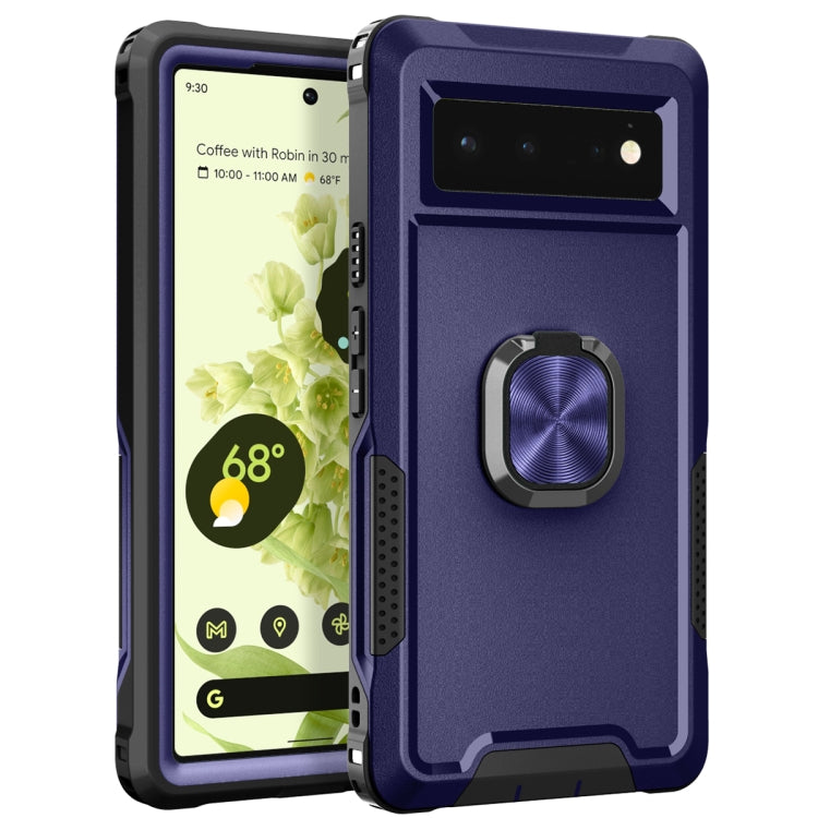 3 in 1 Ring Holder PC + TPU Phone Case, For Samsung Galaxy A33 5G, For Google Pixel 6, For Motorola Moto G Pure