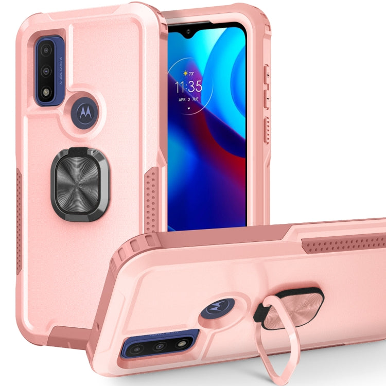 3 in 1 Ring Holder PC + TPU Phone Case, For Samsung Galaxy A33 5G, For Google Pixel 6, For Motorola Moto G Pure