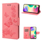 Butterfly Embossed Leather Phone Case, For Xiaomi Redmi 10A, For Xiaomi Redmi 10C, For Samsung Galaxy M23 5G, For Samsung Galaxy M53 5G