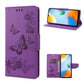 Butterfly Embossed Leather Phone Case, For Xiaomi Redmi 10A, For Xiaomi Redmi 10C, For Samsung Galaxy M23 5G, For Samsung Galaxy M53 5G
