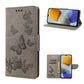 Butterfly Embossed Leather Phone Case, For Xiaomi Redmi 10A, For Xiaomi Redmi 10C, For Samsung Galaxy M23 5G, For Samsung Galaxy M53 5G